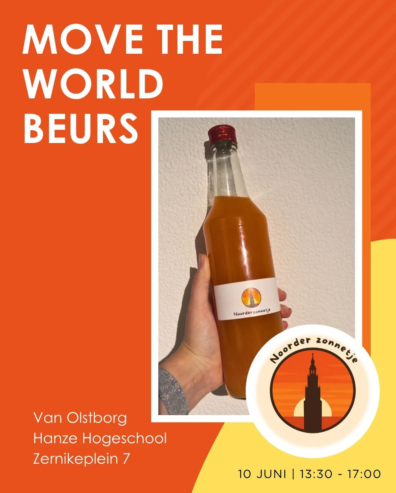 Noorderzonnetje - Move the world beurs - Wees erbij