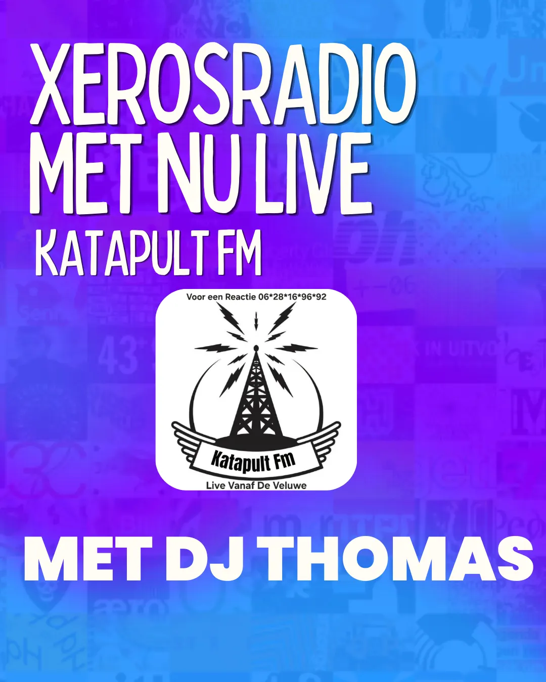 Je hoort nu live de KatapultFM op Xerosradio