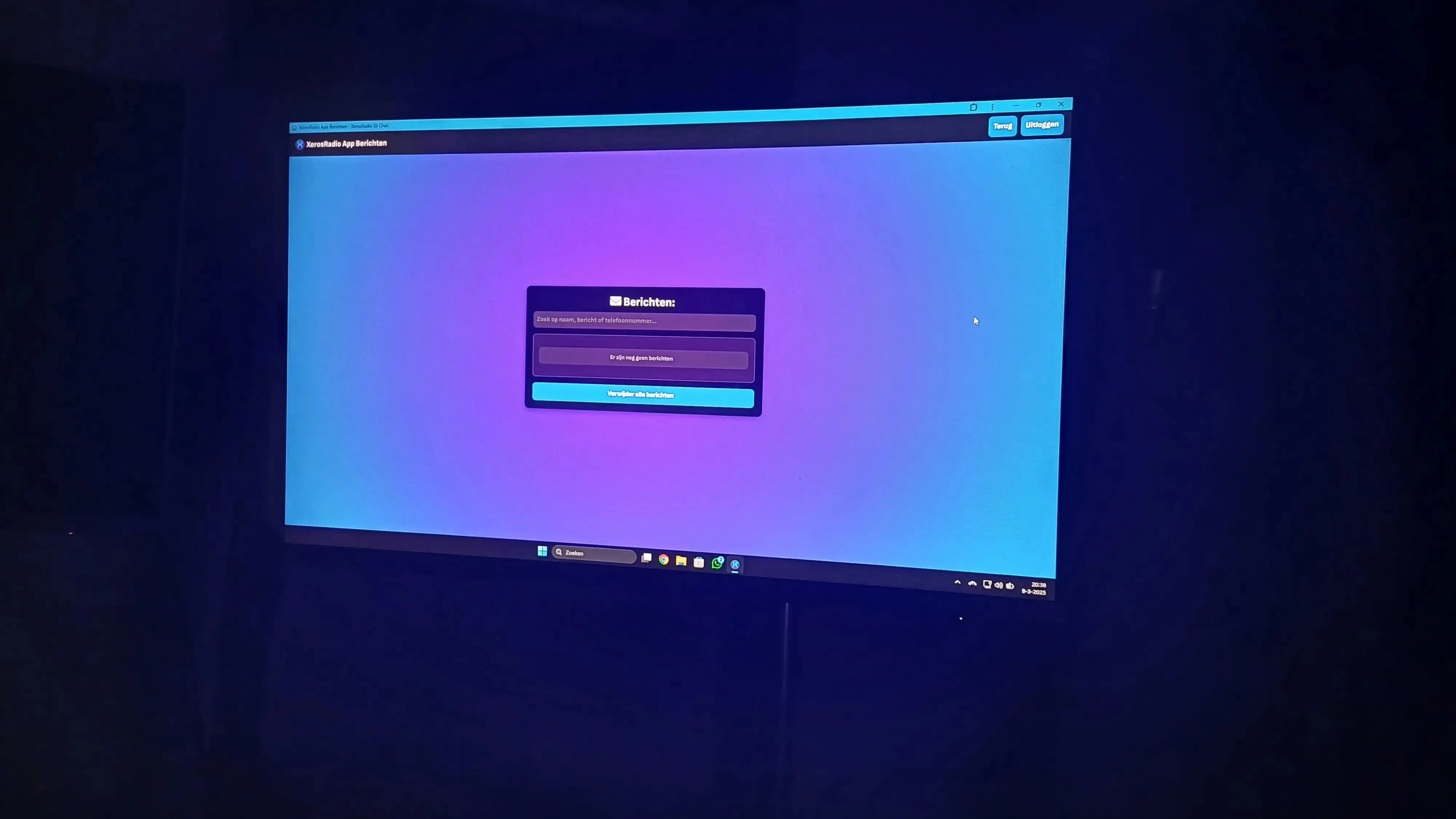 Update Appen naar de studio